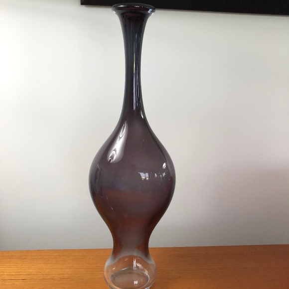 Orrefors Accents Vintage Signed Glass Vase Poshmark